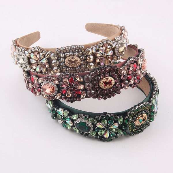 Fashion And Fully-jewelled Gorgeous Baroque Headband