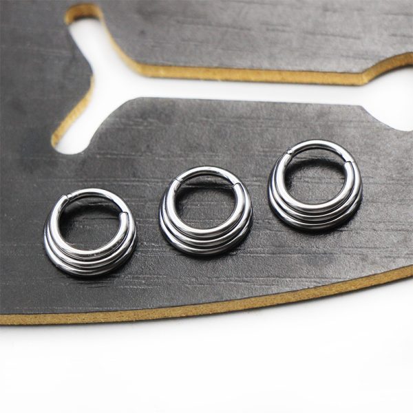 Universal 316 Stainless Steel Earrings Piercing Nose Ring