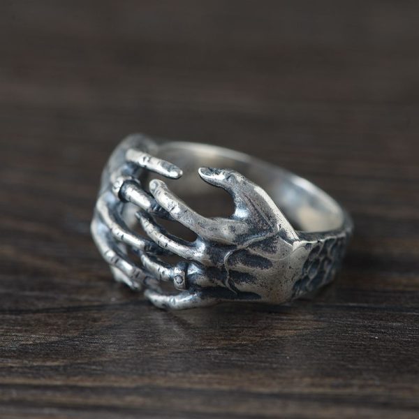 S925 Silver Vintage Thai Silver Ring