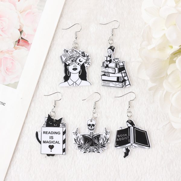 Acrylic Witch Personality Trend Innovative Simple Earrings