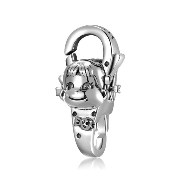 S925 Sterling Silver Candy Girl Lobster Buckle Accessories DIY Bracelet Buckle