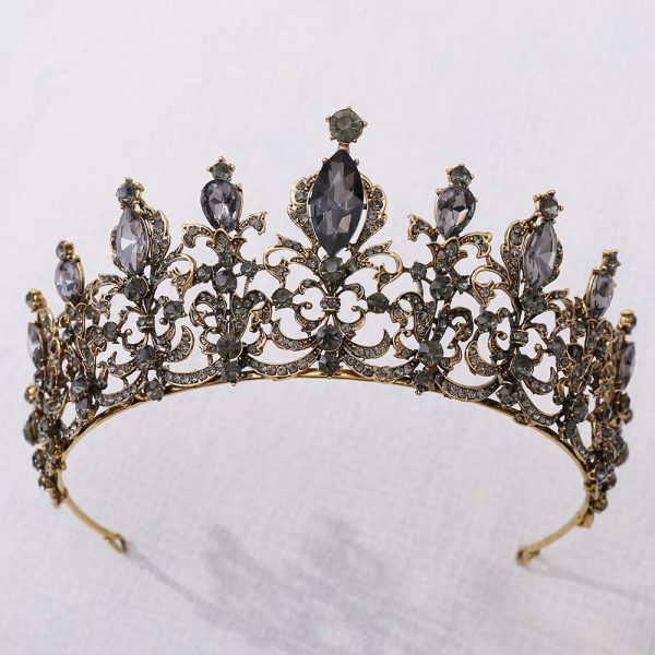 Baroque Crown Wedding Diadem Dress Accessories