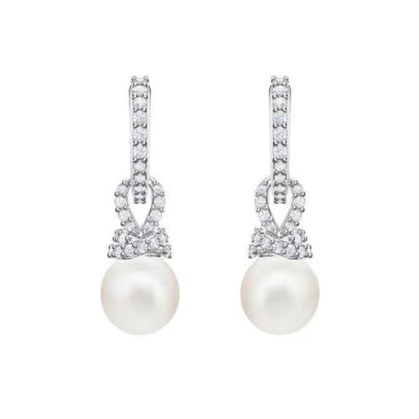 Elegant Temperament, All-Match, A More Elegant And Intellectual Pearl Jewelry With Diamonds