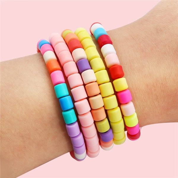 6MM Color Polymer Clay Scattered Beads DIY Ornament Accessories