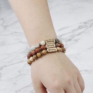 Fashion Inspirational Volcanic Rock Alloy Accessories Bracelet