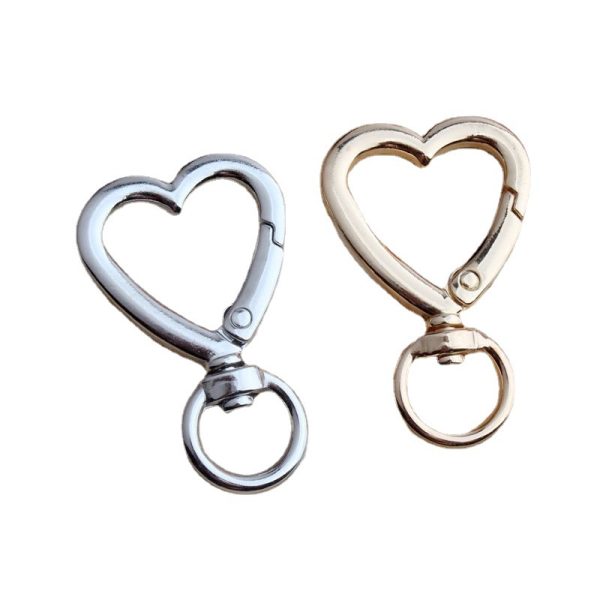 Diy Quick Buckle Alloy Opening Ring Buckle Spring Fastener Keychain Lobster Buckle Mountaineering Key Ring Bag Hanging Buckle