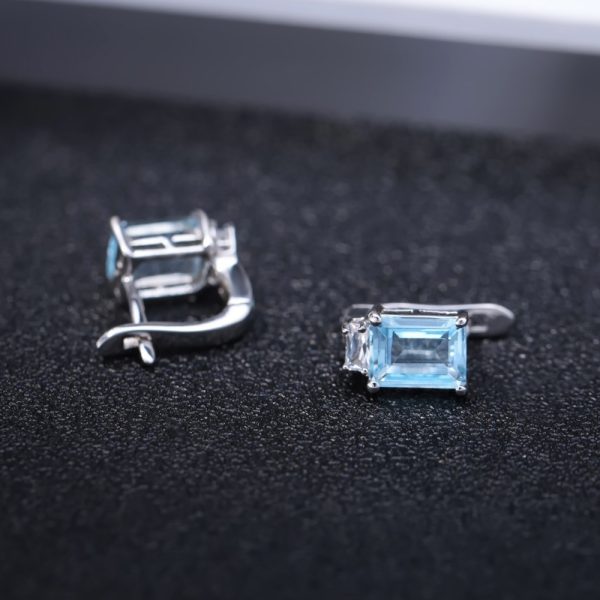 Affordable Luxury Fashion Simple And Natural Topaz Stud Earrings