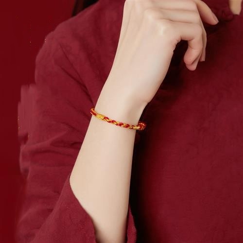 Red Rope Couple Bracelet Female Male Character