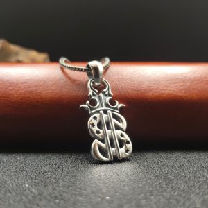 S925 Sterling Silver European And American Niche Dollar Symbol Pendant For Women