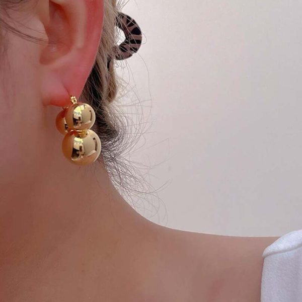 Ball Earrings Women's Fashion Simple Design