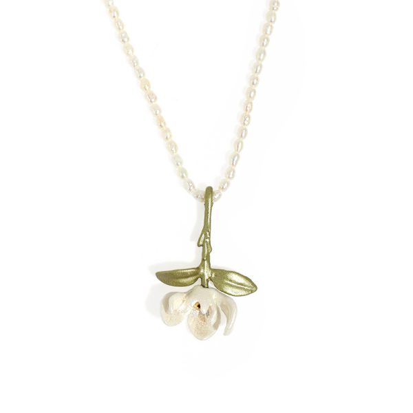 Magnolia Necklace Simple And Exquisite For Women