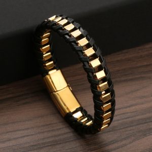 European And American Men's Stainless Steel Bracelet