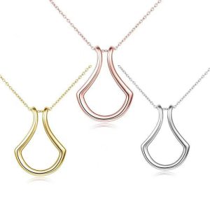 Simple U-shaped Necklace Creative Fashion Fan-shaped Clavicle Chain