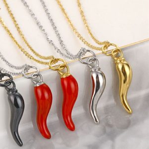 Pepper Color-preserving Stainless Steel Necklace