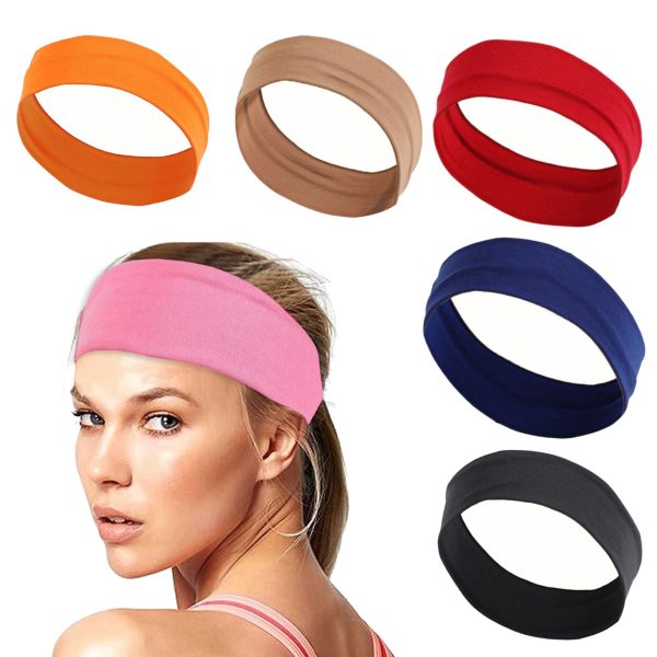 Yoga Headband Sports Women Sweat-absorbent Running Headband