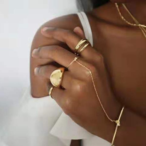 Women's Titanium Steel Bracelet Ring