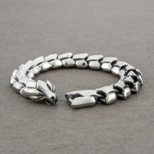 Titanium Steel Men's Stainless Steel Keel Bracelet