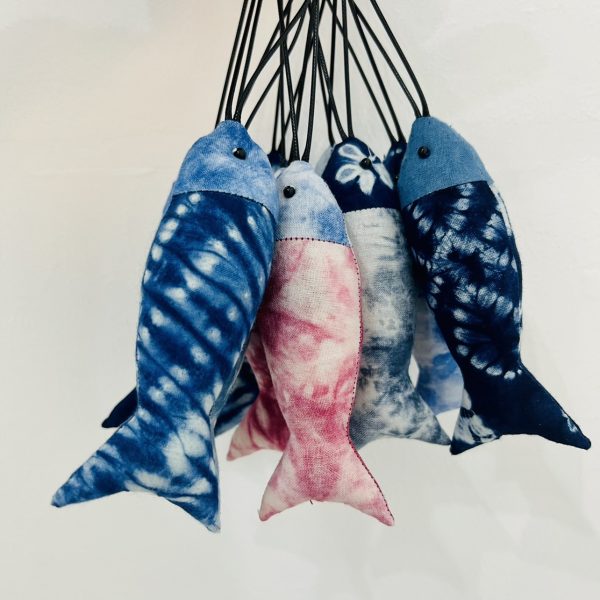 Children's Handmade Tie-dye Year-on-year Fish Pendant