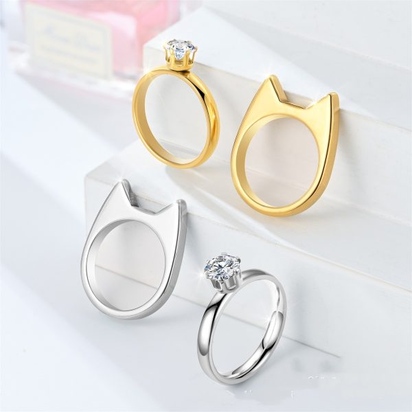 Cat Ear Anti-body Ring Outdoors Convenient