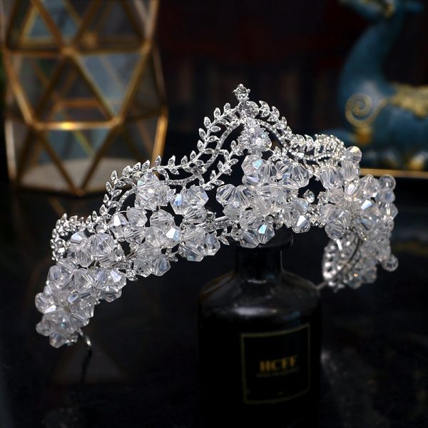 Bridal Crown Baroque Crystal High-end Luxury Headband