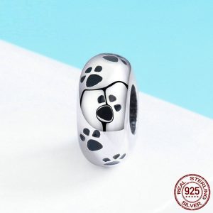 Animal Series Sterling Silver S925 Bracelet Spacer Beads Positioning DIY Accessories