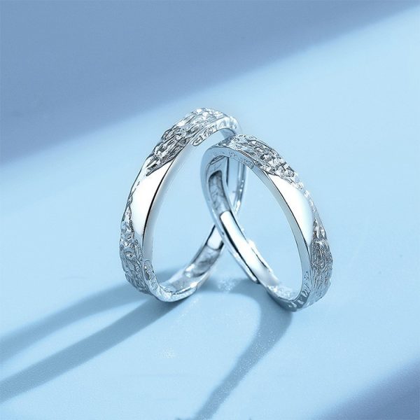 Minority Simple Stylish Adjustable Cold Wind Texture Ring