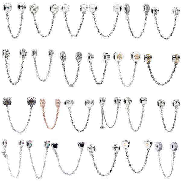 Accessories Alloy Diy Beaded Bracelet Accessories Wheat Safety Chain Fixing Buckle