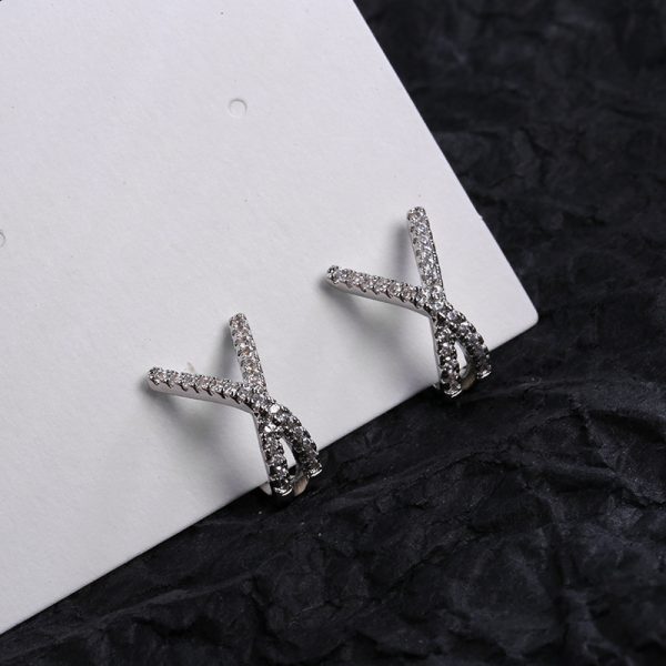 Simple Temperament Entry Lux Bow South Korea Ear Cuff Ear Clip Trendy