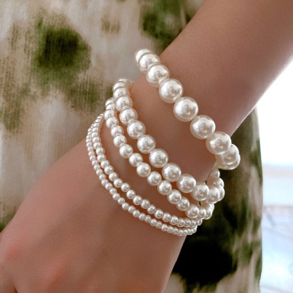 Advanced Texture Baroque Pearl Vintage Bracelet