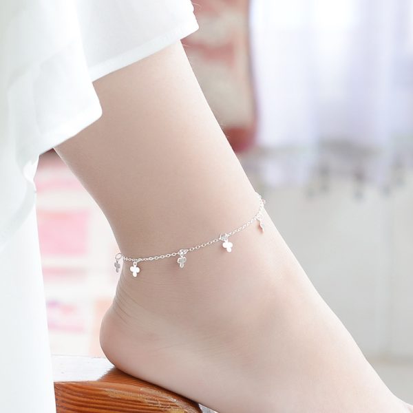 Clover Lucky Bracelet Simple All-match Anklet Ornament