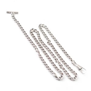 Pocket Watch Chain T-shaped Long Iron Chain Clothing Ornament