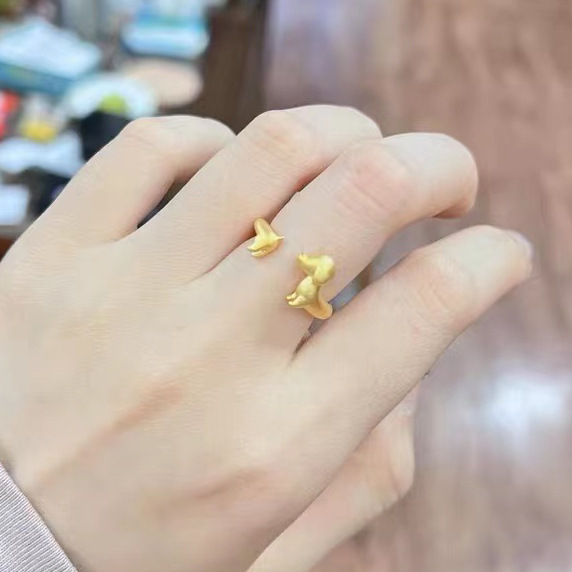 Special-interest Design High-grade Sausage Dog Ring For Women