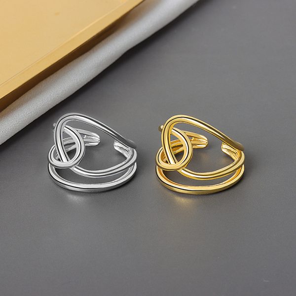 Irregular Retro Minority Design Ins Fashion Ring For Women