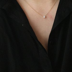 Sterling Silver Light Luxury Clavicle Chain