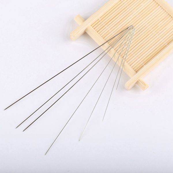 Bead Threading Needle DIY Small Hole Fine Long Needle Ring Threading Tools