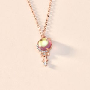 S925 Sterling Silver Magic Wand Necklace For Women