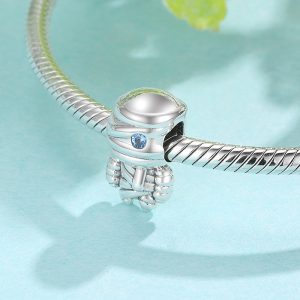 S925 Sterling Silver Beads Creative Egyptian Element Series Beads Pendant Diy Accessories