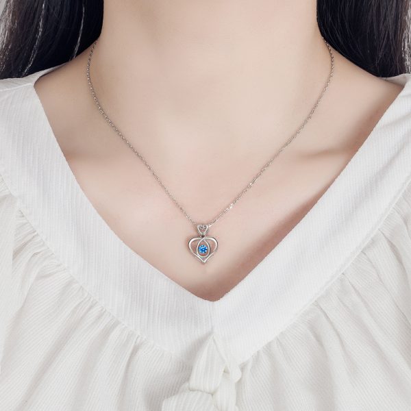 Love Heart-shaped Smart Necklace Women