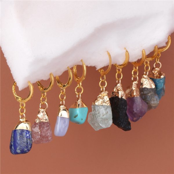 Rough Stone Irregular Women's Earrings