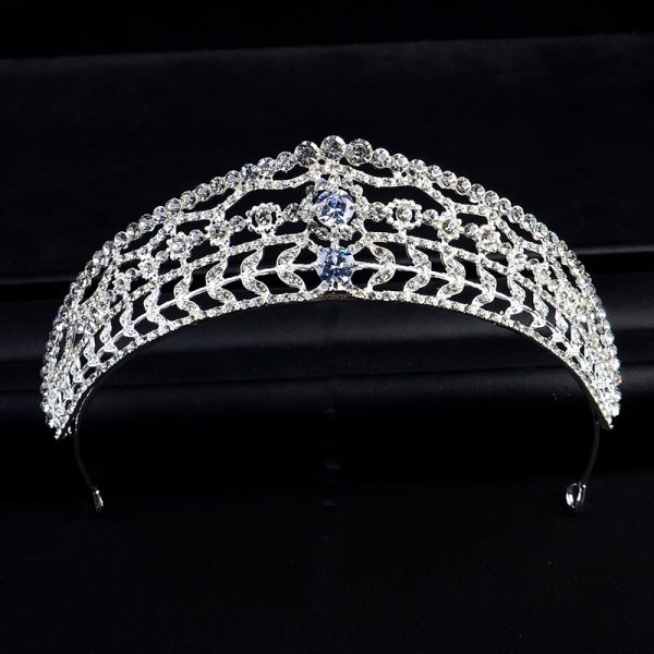 Bridal Headdress Baroque Korean Wedding Diamonds Individually Wrapped