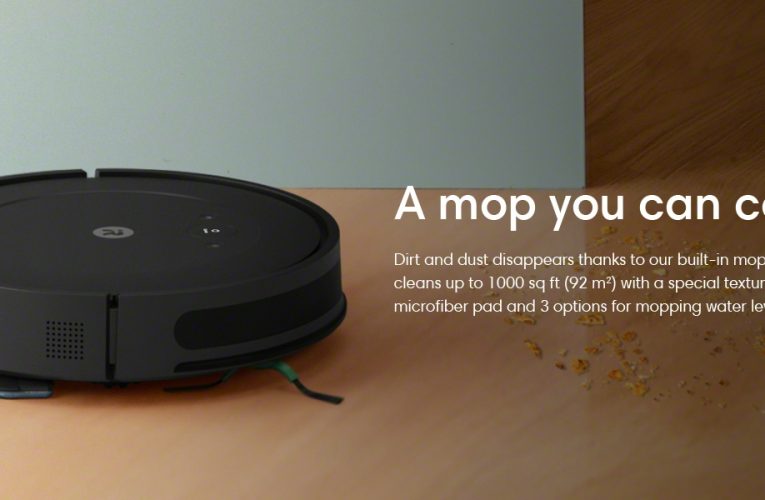 Roomba Robot Vacuum & Mop Combo (Y0140), 30K+ Bought in Past Month, Original Price: $143, Now: $77 – Easy to use, Power-Lifting Suction, Multi-Surface Cleaning, Smart Navigation Cleans in Neat Rows, Self-Charging, Works with Alexa